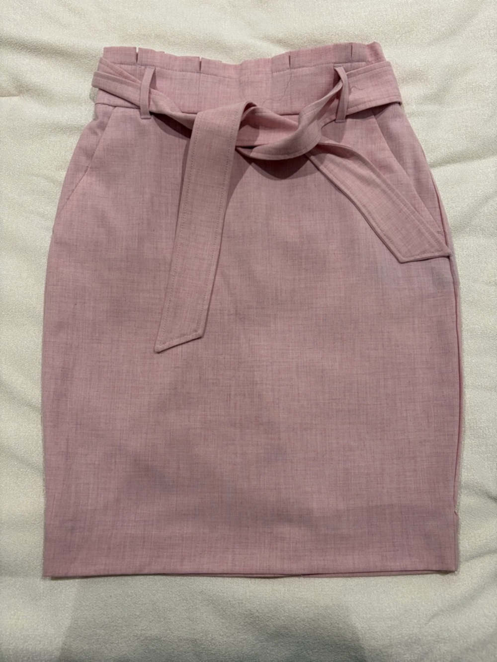 Ann Taylor Paperbag Waist Pencil Skirt - Dusty Rose